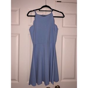 Sky blue scalloped dress by Aqua